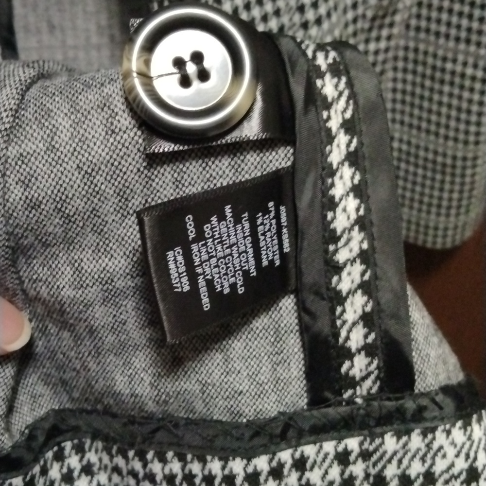 LIKE NEW Sanctuary Women's Houndstooth Jacket - Picture 8 of 8